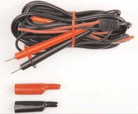 TPI A065 Shielded Test Lead Set with Alligator Clips, 10ft-