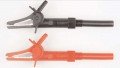 TPI A084 Test Leads Fused Probe Screw-In Flanged Crocodile Clip, 1,000V-