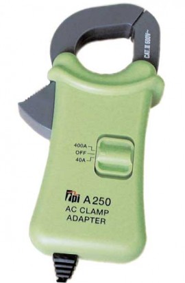 TPI A250 AC Amp Current Probe Adapter, 0 to 400A-