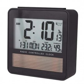 Traceable 08610-25 Radio-Controlled Atomic Desktop Digital Clock with calibration-
