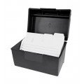 Traceable 1007 Slide Holders with storage box, four 3 x 1" slides per card, 12-pack-