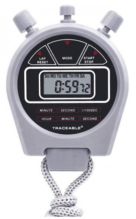 Traceable 1043 Three-Button Stopwatch-