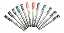Traceable 3051 Marking Pens, Black, 6-Pack-