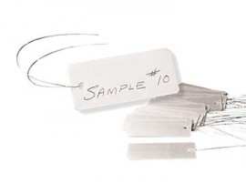 Traceable 3070 Write-On Aluminum Tags, 48-Pack-