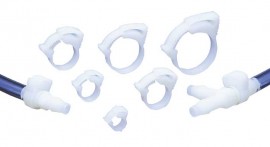 Traceable 3261 Hose/Tubing Clamp, 0.246 to 0.09", 100-Pack-