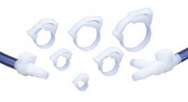 Traceable 3272 Hose/Tubing Clamp, 1.25 to 1.425&quot;, 100-Pack-