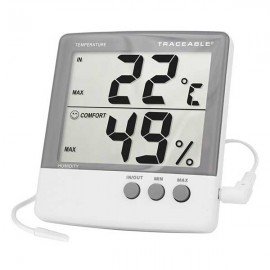Traceable 4184 Jumbo Thermohygrometer, 1&amp;quot; digits-