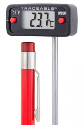 Traceable 4349 Ultra Robo-Thermometer, -50 to 280&amp;deg;C, &amp;plusmn;0.4&amp;deg;C-