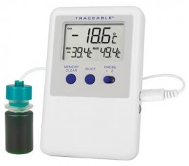 Traceable 4737 Ultra Refrigerator/Freezer Thermometer with 1 Plastic Bottle, -58 to 158&amp;deg;F-