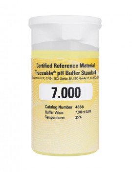 Traceable 4888 One-Shot Buffer Solutions, pH 7.000, 6-Pack-