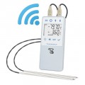 Traceable 6511 Ultra-Low Wi-Fi Data Logging Thermometer with 2 stainless steel probes-