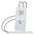 Traceable 6513 Liquid Nitrogen Data Logging Thermometer with 2 stainless steel probes-