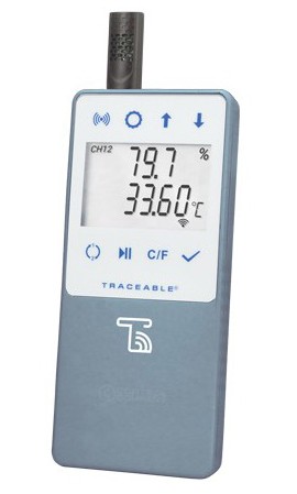 Traceable 6520 Wi-Fi Data Logging Hygrometer/Thermometer with ambient sensor-