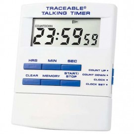 Traceable 98766-76 Talking Digital Timer with calibration-