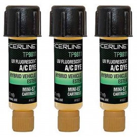 Tracer Products TP9811-P3 Hybrid Vehicle/Ester Dye, R-134a/R-1234yf, 3-pack-