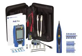 TREND Networks POEPRO-KIT PoE Pro Bluetooth Bundle with AnyWARE cloud, amplifier probe, accessories, and 3-year warranty-