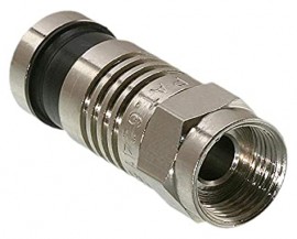 Triplett 0406-00CSTP Universal F Male Compression Seal, CATV/MATV/satellite TV, 10-pack-