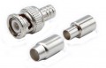 Triplett 301-0TP Male BNC Crimp-On Connector, 10-pack, 50 &amp;ohm;-