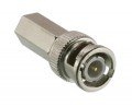 Triplett 302-4TP Male BNC Twist-On Connector, 10-pack, 50 &amp;ohm;-
