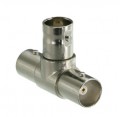 Triplett 327-753TP BNC Adapter with 75 &amp;ohm;, 10-pack, &amp;quot;T&amp;quot; female/male/female-