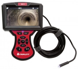 Triplett BR300 High Definition Borescope Inspection Camera, 1920 x 1080, 16.4' cable-