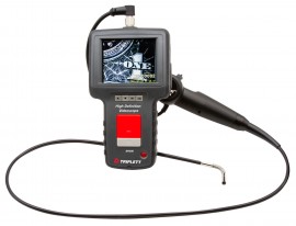Triplett BR500 High Definition Articulating Videoscope with a two-way articulating probe, 320 x 240, 3.3&#039; cable-