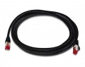 Triplett CAT6A 10 GBPS Professional Grade Patch Cable, 10', black-