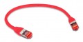 Triplett CAT6A-1RD CAT6A 10GBPS Professional Grade Patch Cable, SSTP, 26 AWG, 1', red-