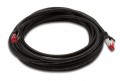 Triplett CAT6A 10 GBPS Professional Grade Patch Cable, 25', black-