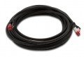 Triplett CAT6A 10 GBPS Professional Grade Patch Cable, 25', black-