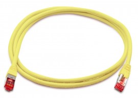 Triplett CAT6A-5YL CAT6A 10GBPS Professional Grade Patch Cable, SSTP, 26 AWG, 5', yellow-