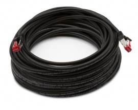 Triplett CAT6A 10 GBPS Professional Grade Patch Cable, 75', black-