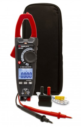 TRIPLETT CM1050-NIST AC/DC True RMS Clamp Meter 1000 A,-