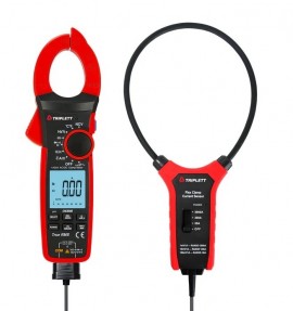 Triplett CM3000 True RMS AC/DC Clamp Meter with 3000A AC flex clamp, 1000A, -40 to 1832°F-