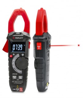 Triplett CM675IR-NIST True RMS AC/DC Clamp Meter with IR thermometer, 600 A, ±1.5%,-
