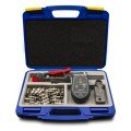GEM CS-TK00 Universal Compression Tool Kit with wire cutter, connectors, and cable tester-