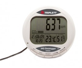 Triplett GSM220 Desktop CO<sub>2</sub> Logger/Monitor, 0 to 9999 ppm-