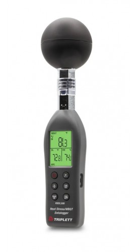 Triplett HSDL300 Heat Stress/WBGT Datalogger, 32 to 176°F-