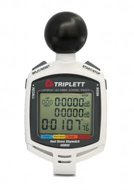 Triplett HSW50 Combination Heat Stress Stopwatch, 32 to 122°F-