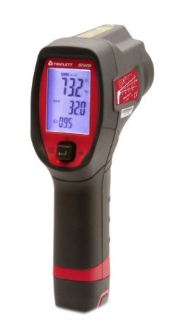 Triplett IRTUV50 IR Thermometer with UV leak detection-