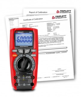 Triplett MM870-NIST Industrial-Grade Digital Multimeter, 1000 V, 10 A-