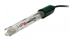 Triplett PH050 Mini pH Electrode with BNC connector, 0 to 14 pH-