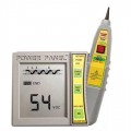 Triplett Power Panel w/Probe Tone Star In-Line CAT 5/6 Digital Voltmeter-