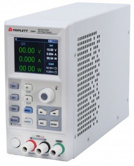 Triplett PS605 Single Output DC Power Supply, 60 V, 5 A, 100 W-