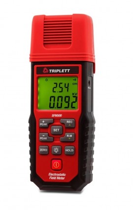 Triplett SFM500 Static Field Meter, -19.999 to 19.999 kV-