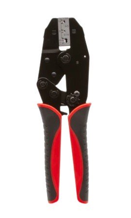 Triplett TT-320 Quick Change Ratchet Crimper, 8-piece-