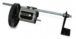 Trumeter 2401-53MFFC 1-Wheel Mechanical Length Measuring Unit, Feet, Top-Coming-