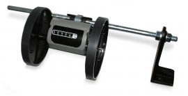 Trumeter 2701-53MFFC Twin-Wheel Mechanical Length Measuring Unit, Feet, Top-Coming-