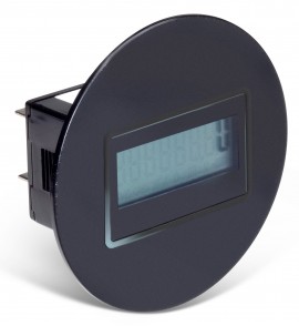 Trumeter 3400-3000 AC/DC Totalizing Counter with &amp;frac14;&amp;quot; spade terminals non-reset, 10 to 300 V DC/20 to 300 V AC, round SAE case-