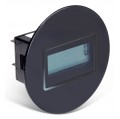 Trumeter 3400-3000 AC/DC Totalizing Counter with &amp;frac14;&amp;quot; spade terminals non-reset, 10 to 300 V DC/20 to 300 V AC, round SAE case-
